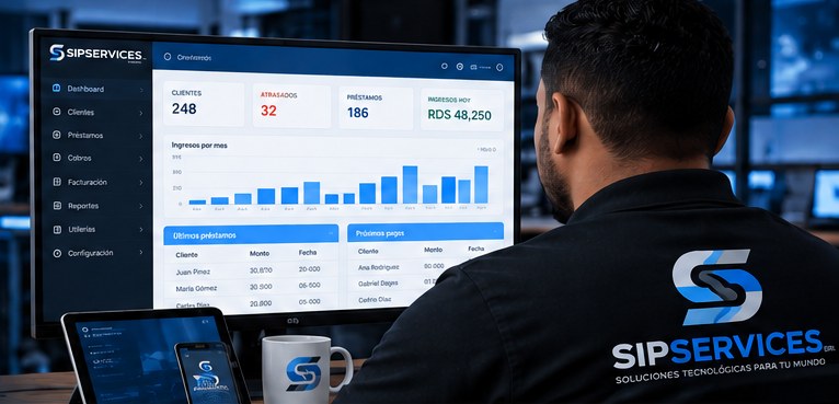 Sistema SIPSERVICES y soluciones tecnológicas